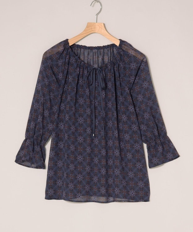 ONWARD Reuse Park 【自由区】ブラウス秋冬 ネイビー