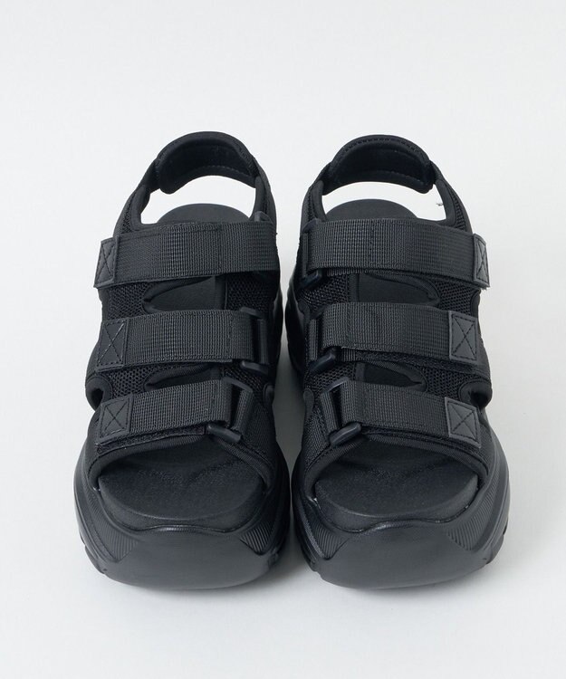 WEGO ボリュームスニーカースポーツサンダル ブラック