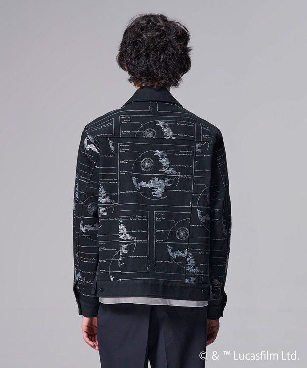 JOSEPH HOMME 【受注生産】【WEB限定】【スター・ウォーズ 】 JOSEPH HOMME スター・ウォーズ / 刺繡ブルゾン ブラック系