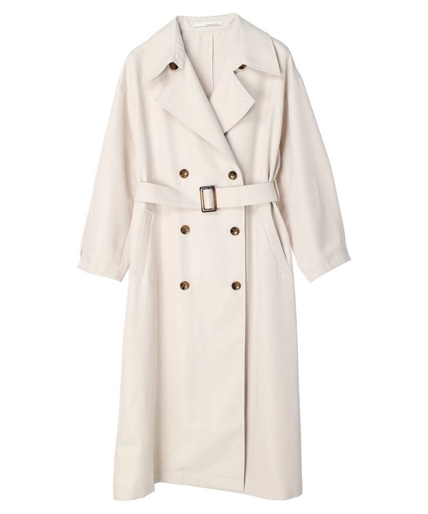 Green Parks ・ＥＬＥＮＣＡＲＥ　ＤＵＥ　コクーンスリーブトレンチコート Beige