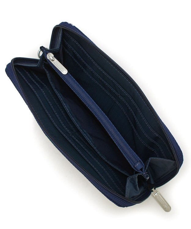 LeSportsac TECH WALLET WRISTLET/フローラルブルームズネイビー フローラルブルームズネイビー