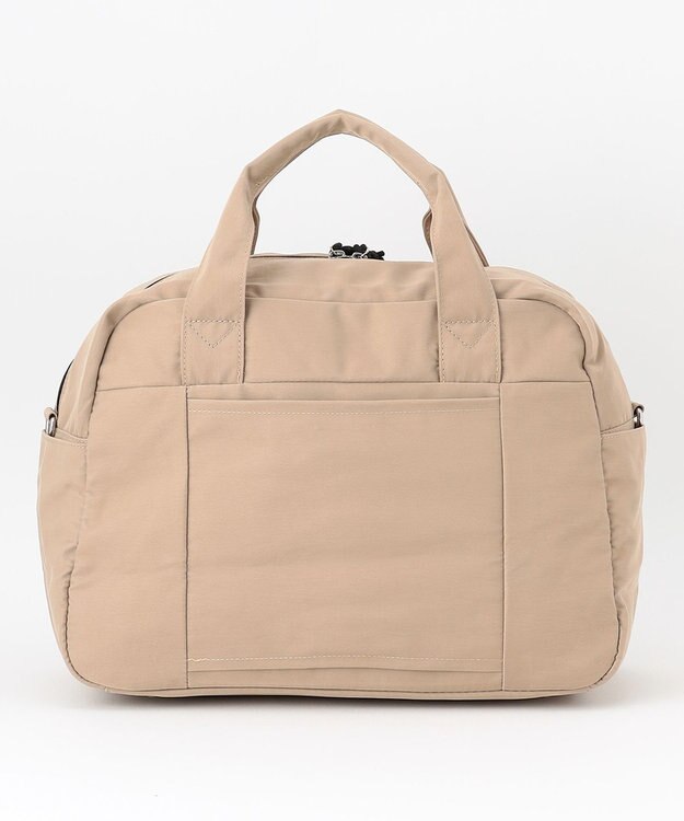 LA BAGAGERIE 【maison vert】 【トラベルにぴったり！】メニーポケットボストンバッグ ベージュ