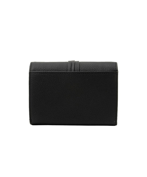 LANVIN en Bleu カルノ 二つ折り中Lファスナー財布 ブラック