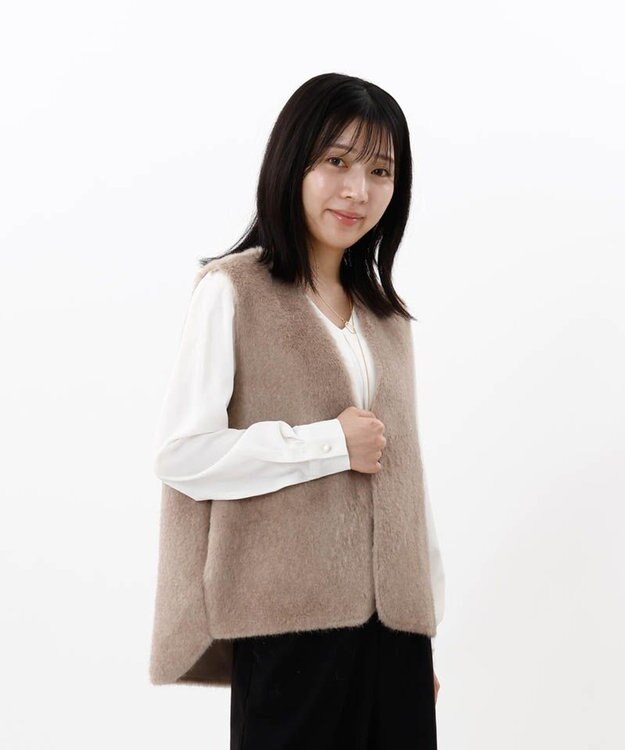 AURORA 【 Beaurance （ビューランス）】エコファージレ ライトグレー