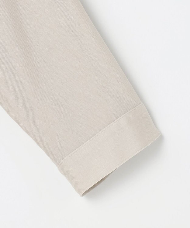 J.PRESS LADIES 【洗える・接触冷感】ジャージー ブルゾン グレージュ系