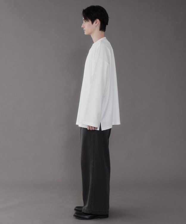 WEGO AIRFUNCTIONシンプルロゴT（LS） ホワイト