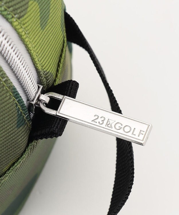 23区GOLF 【UNISEX】カモフラ柄ポーチ カーキ系5