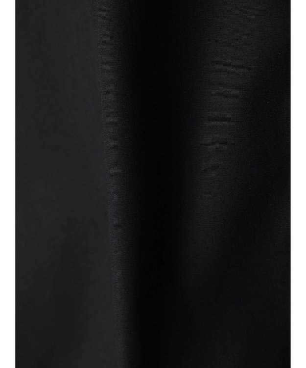 earth music&ecology ラッフルフリルチュニックブラウス Black