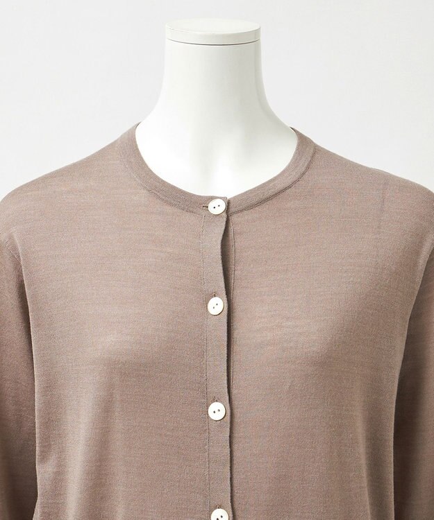 23区 L 【エステータ】ビスチェカーディガン ブラウン系