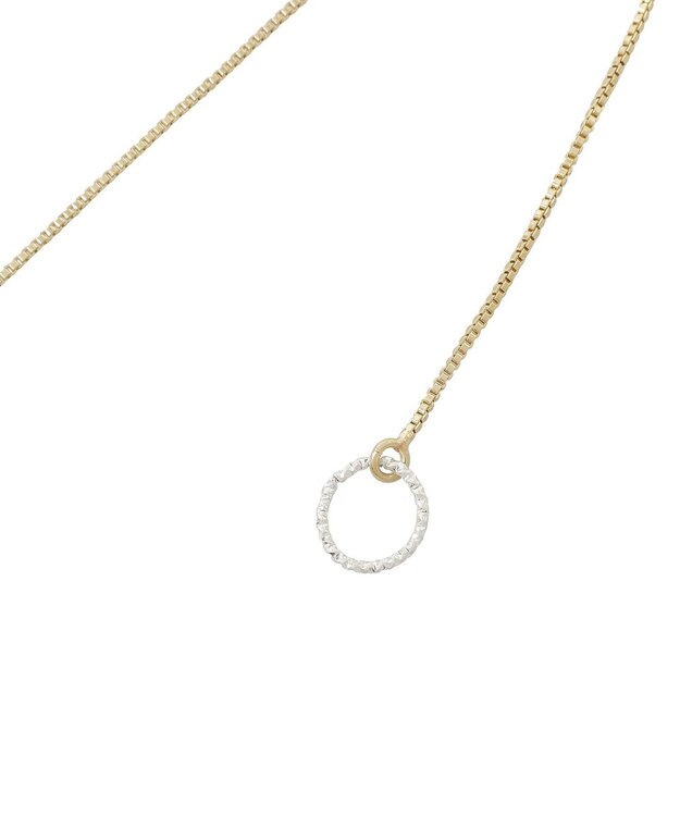 AMERICAN HOLIC ニュアンスリングスライドネックレス Gold