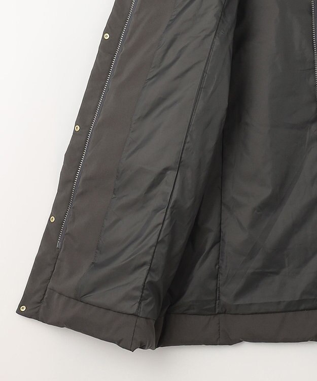 J.PRESS LADIES S ブラッシュドマルチポリ ロング ダウンコート グレー系