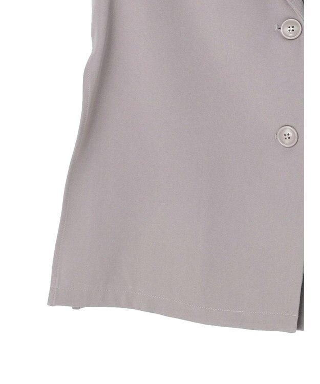 Green Parks ・ＥＬＥＮＣＡＲＥ　ＤＵＥ　バックスリットテーラーベスト Gray