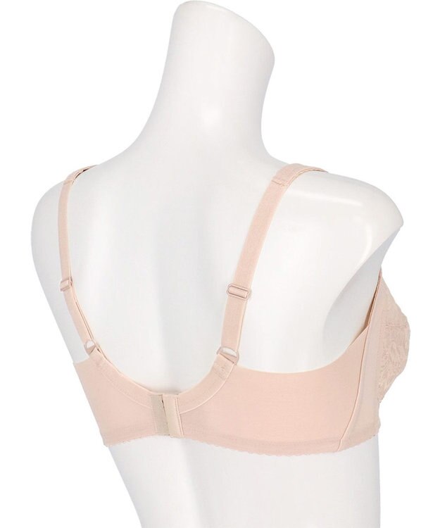 Wing ノンワイヤーブラ 脇胸すっきり 背中の段差がつきにくい フルカップ NB3503 ウイング／ワコール ベージュ