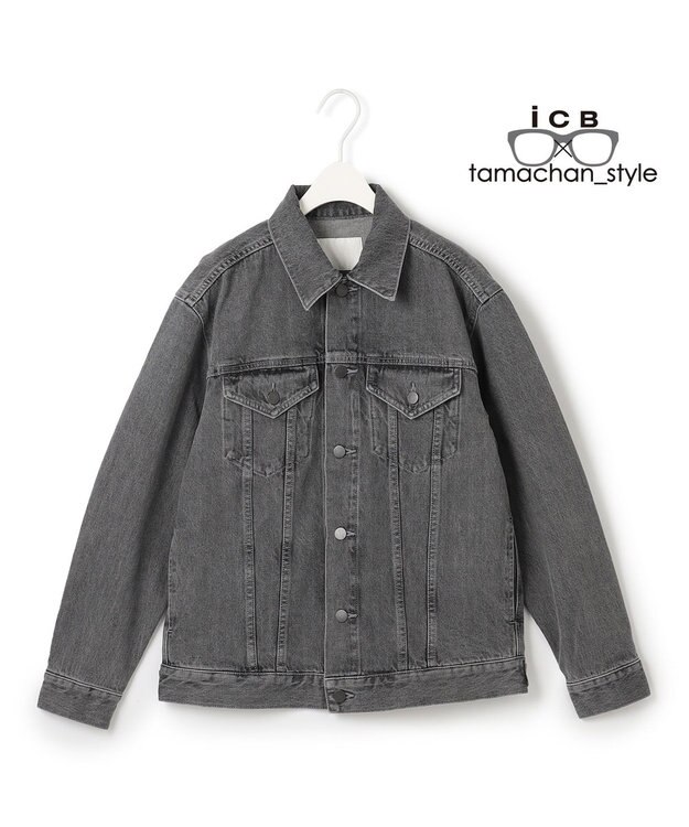 ICB 【ICB×tamachan_style コラボ】 Gジャン グレー系