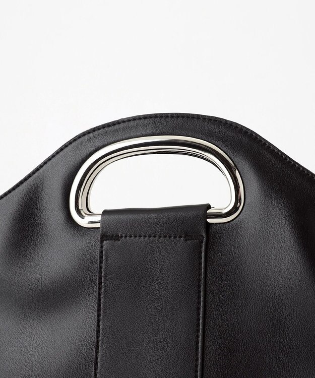 ICB 2WAYメタルハンドルトート ブラック系