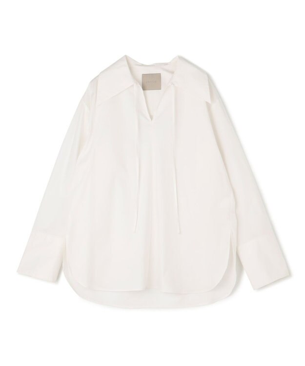 UNFILO スキッパーロングシャツ オフ