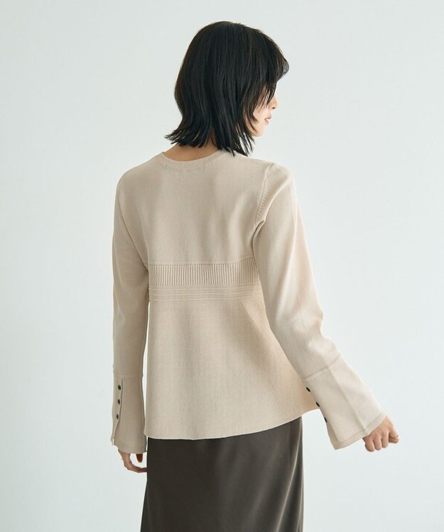 YECCA VECCA ビスチェデザインニット Black