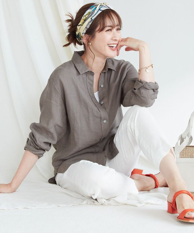 23区 【CLASSY.6月号掲載】ラインアーチ イヤリング ゴールド系