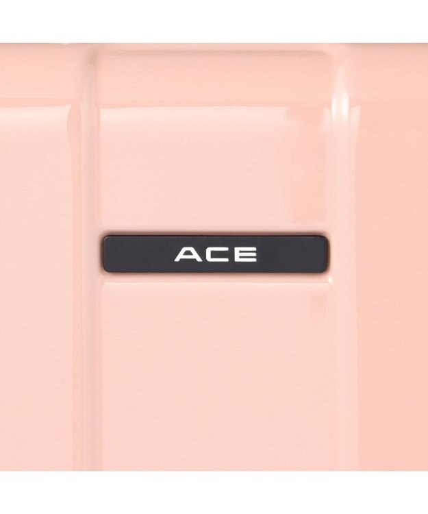 ACE BAGS & LUGGAGE ACE フォールズ スーツケース ２~３泊目安 フロントポケット・キャスターストッパー機能付き 06905 エース ピンクベージュ