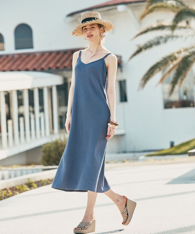 San-ai Resort（三愛水着楽園） 【SALE】サーマルキャミワンピース 【northerly】 ネイビー