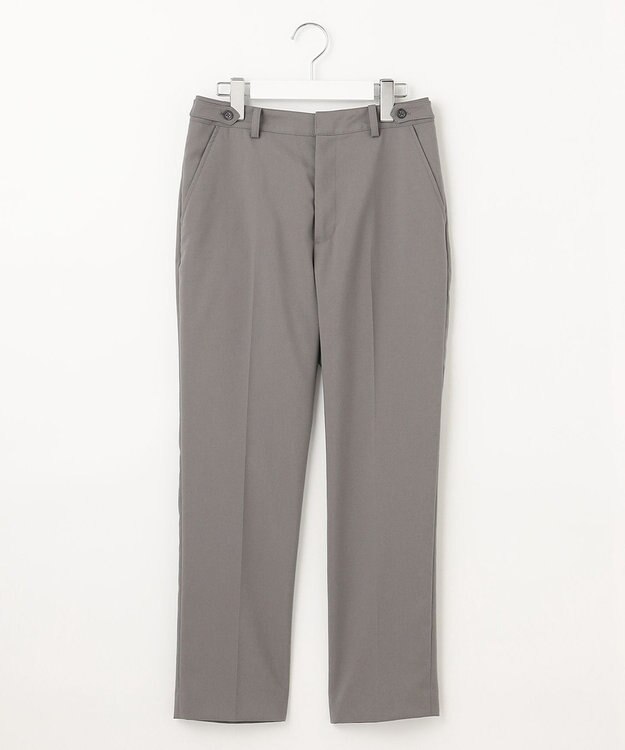 J.PRESS LADIES 【洗える】トロストレッチ テーパード パンツ ブラウン系