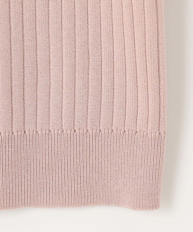 Feroux 【古畑星夏さん着用・セットアイテム】刺繍ポイント ニット × ジャンパー スカート ダークブラウン系