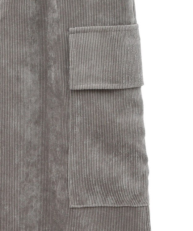 AMERICAN HOLIC コーデュロイサイドポケットタイトスカート Mocha