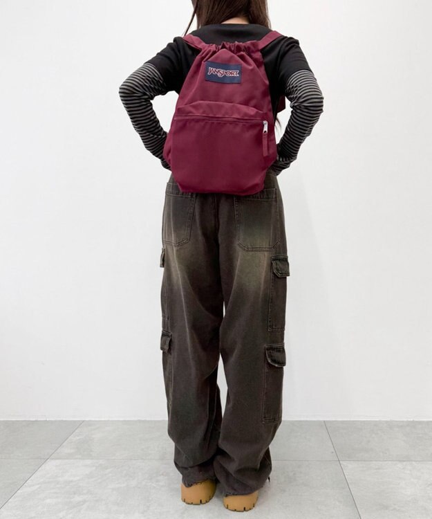 WEGO JANSPORT　DRAWSACK ワイン