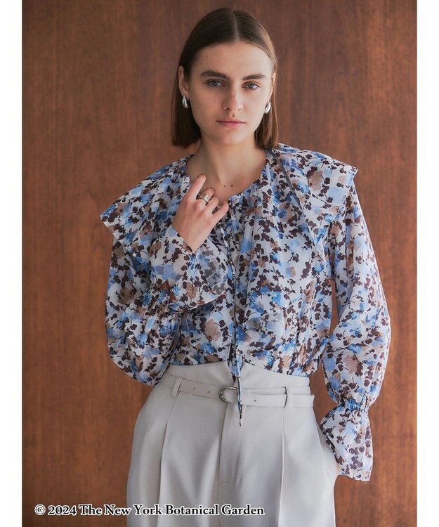 YECCA VECCA New York Botanical Garden ブラウス Off White