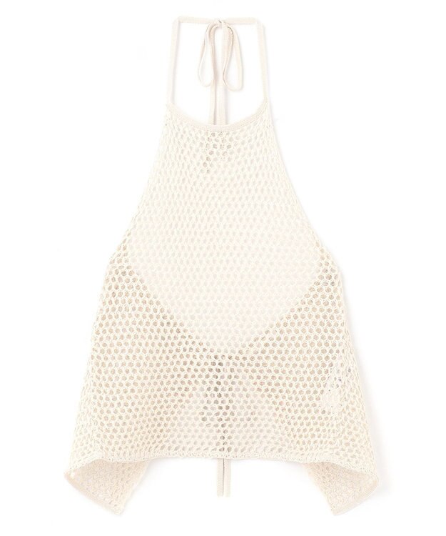 BEIGE， SHARRON / ホルターネックキャミソール Ecru