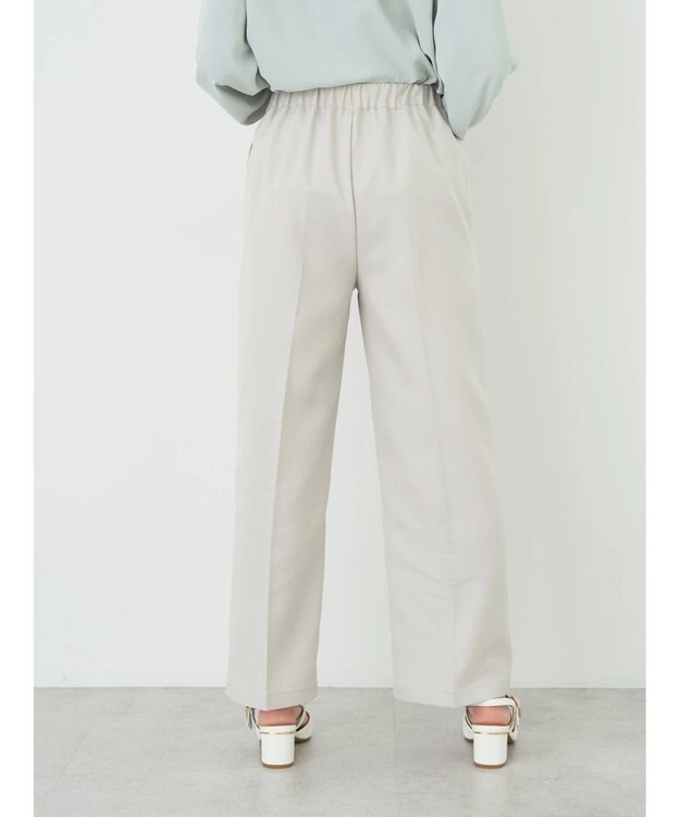 earth music&ecology ストレートパンツ Light Beige