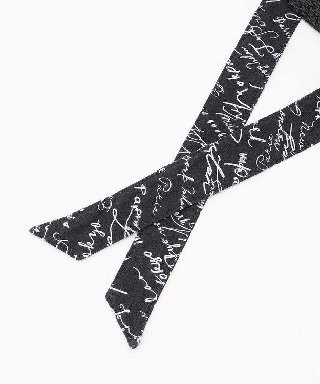 ICB 【先行予約・30th ANNIVERSARY】フェイクラフィアリボンハット ブラック