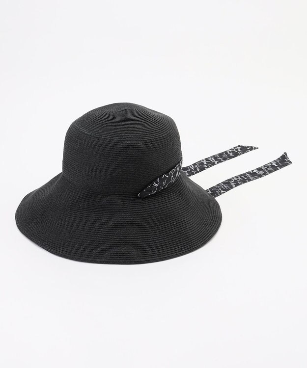 ICB 【先行予約・30th ANNIVERSARY】フェイクラフィアリボンハット ブラック