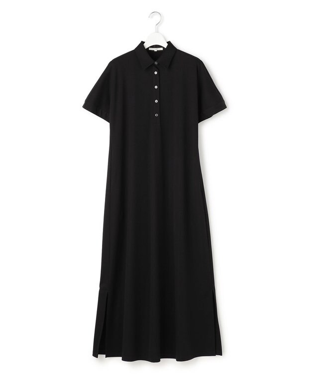 23区 【SLOW/一部店舗限定】ファンクショナル ポロ ワンピース ブラック