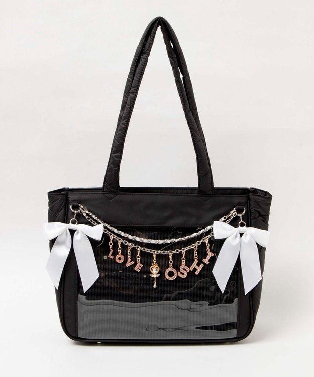 WEGO 【痛バ＆推し活グッズ】ゴールドビジューアルファベットDIYチャーム21ｍｍ 柄12