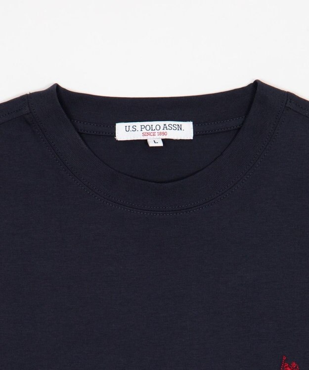 WEGO U.S. POLO ASSN.別注 接触冷感T（SS） ブラック