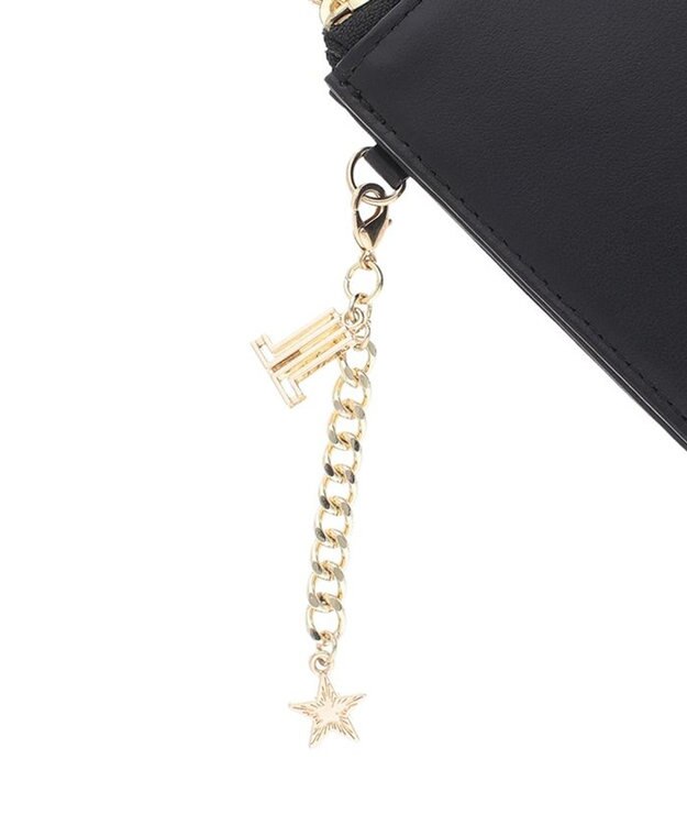 LANVIN en Bleu ルナ Ｌファスナー長財布 ブラック