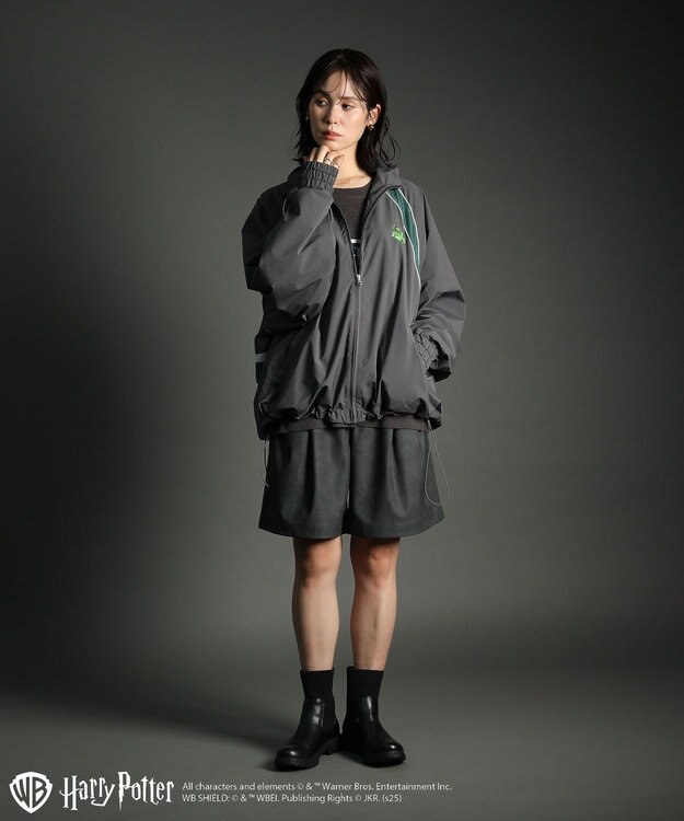 Green Parks ハリー・ポッター／ジップブルゾン Charcoal Gray