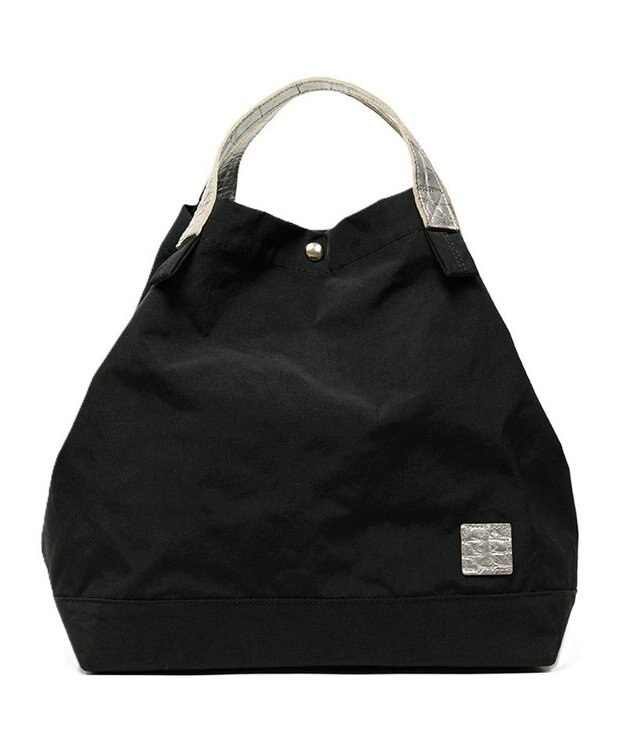 Regalo Felice 【軽量 / A4サイズ対応 / 2way】トート大 / REGALO BKSV(ブラック×シルバー)