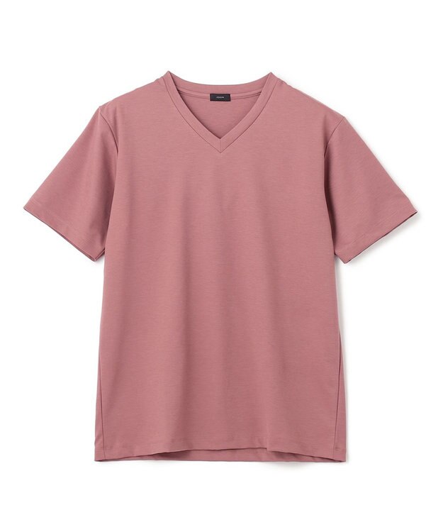 JOSEPH HOMME コンパクトストレッチジャージー　ＶネックＴシャツ ピンク系