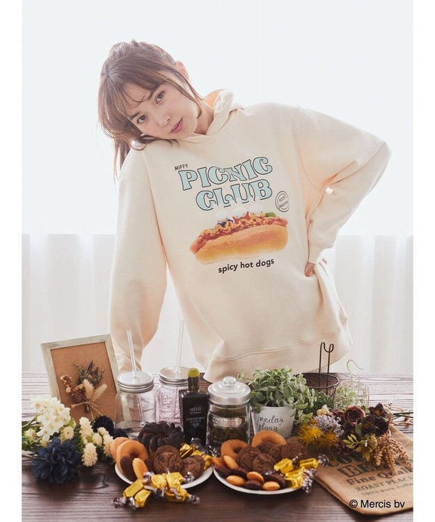 earth music&ecology ｍｉｆｆｙ／ｅａｒｔｈ　ｈｏｏｄｉｅ　ｃｏｌｌｅｃｔｉｏｎ Ivory