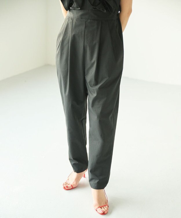 #Newans ラッフルフリルオールインワン ブラック