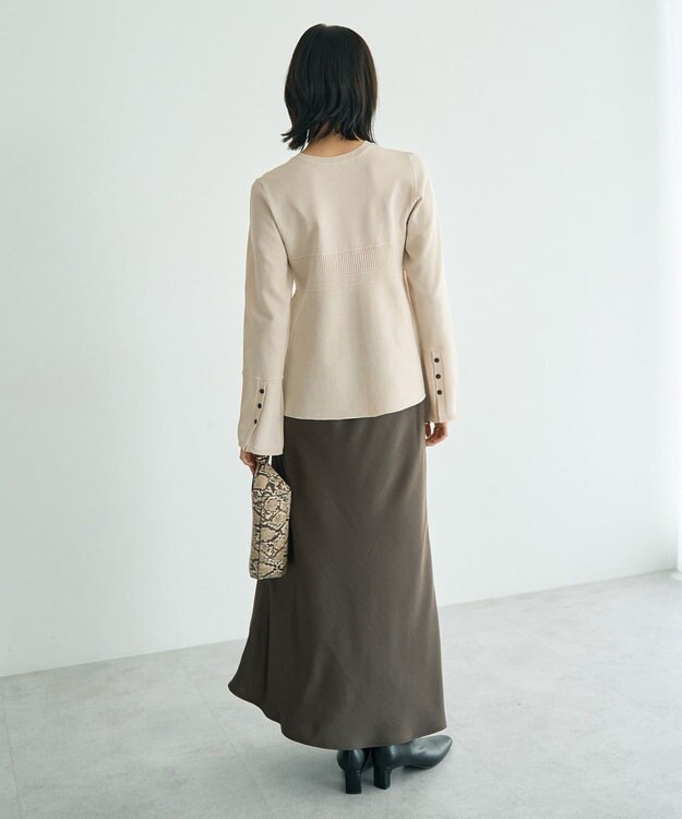 YECCA VECCA ビスチェデザインニット Black