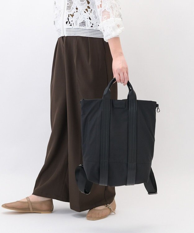 ACE BAGS & LUGGAGE W&.Day/Night レポ 2WAYトート A4サイズ 19171 ダブルアンドデイナイト ブラック