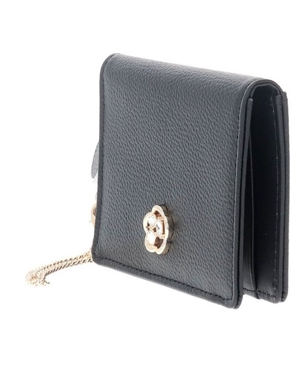 CLATHAS モマン リール付二面パスケース ブラック