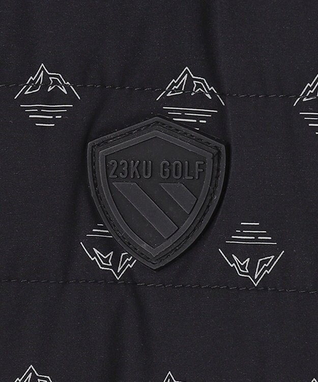 23区GOLF 【MEN】【ストレッチ・撥水】パディング中綿 ブルゾン ブラック系5