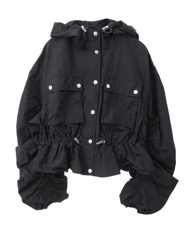 Green Parks ・ＳＵＧＡＲ　ＳＰＯＯＮ　ショートマウンテンパーカー Black