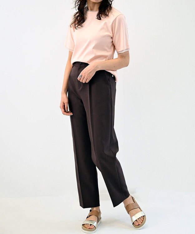 FORFORMO Stretch Tuck Pants  ストレッチタックパンツ ブラウン