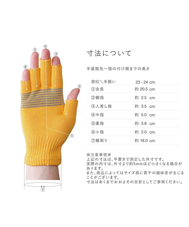 ORuKuBET 【UNISEX】ウォーキング・ランニンググローブ / CABOTO【温度調整/再帰反射素材使用・日本製】 イエロー