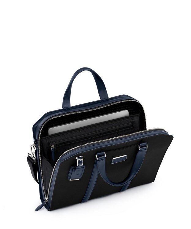 TUMI JARVIS スリム・ブリーフ ブラック/ネイビー